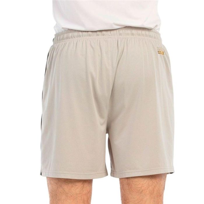 Pantalones Cortos Deportivos para Hombre Bullpadel Buzos 126 Blanco Natural Pádel 42 1