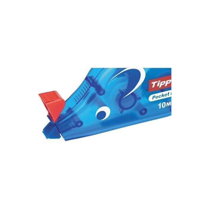 Caja de Correctores de Escritura en Cinta Bic Tipp-Ex Pocket Mouse/ 4.2mm x 10m/ 10 unidades 1 Caja de Correctores de Escritura en Cinta Bic Tipp-Ex Pocket Mouse/ 4.2mm x 10m/ 10 unidades 1