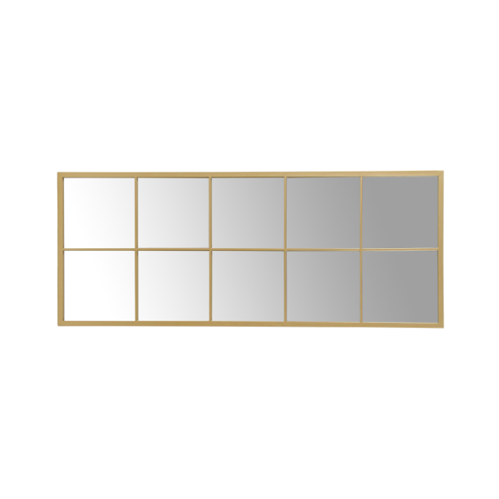 Espejo Loft DKD Home Decor Dorado 2 x 150 x 60 cm