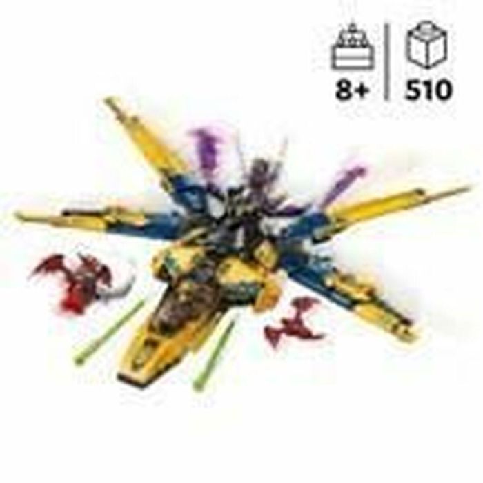 LEGO NINJAGO 71833 El súper avión de tormenta de Ras y Arin - Juego de construcción para 8 años 5