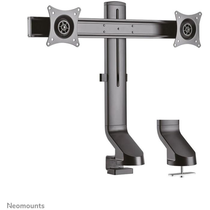 Neomounts FPMA-D860DBLACK Soporte de Escritorio para 2 Monitores de hasta 27" (69 cm), 7KG, Pinza/Atornillado 5