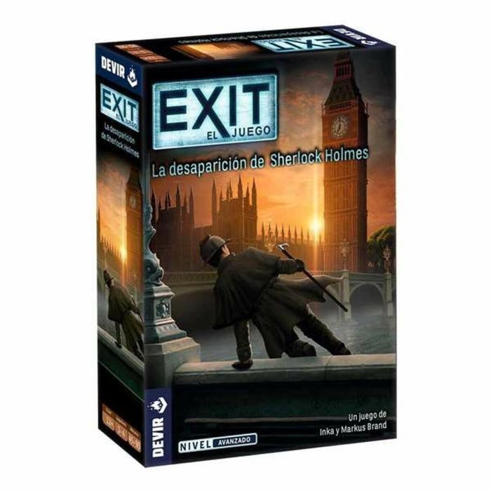 Juego de Mesa Devir Exit Desaparicion Sherlock Holmes ES