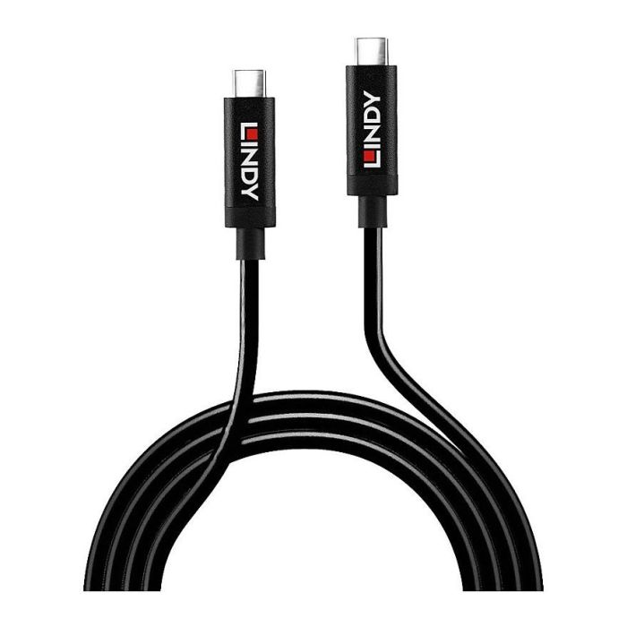 Lindy Cable USB 3.2 Gen 2 Activo C/C 5m Soporte DisplayPort 1.4 y Power Delivery 60W Lindy Cable USB 3.2 Gen 2 Activo C/C 5m Soporte DisplayPort 1.4 y Power Delivery 60W