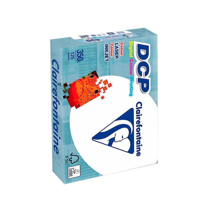 Papel Fotocopiadora Clairefontaine Din A3 350 gr Paquete De 125 Hojas 5