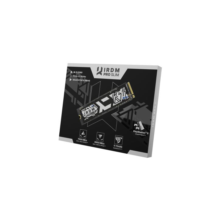 Goodram IRP-SSDPR-P44S-1K0-8 Disco Duro Interno Sólido SSD M.2 PCIe Gen4 x4 1TB 7000/5500 MB/s 1