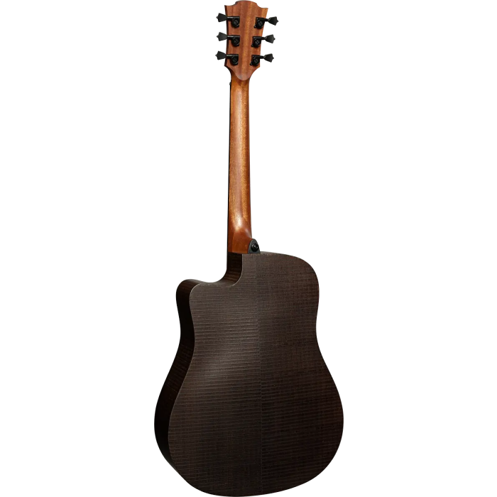 LAG Guitarra Acústica Electroacústica Dreadnought Cutaway A/E Natural Satinado Sauvage Lag 3