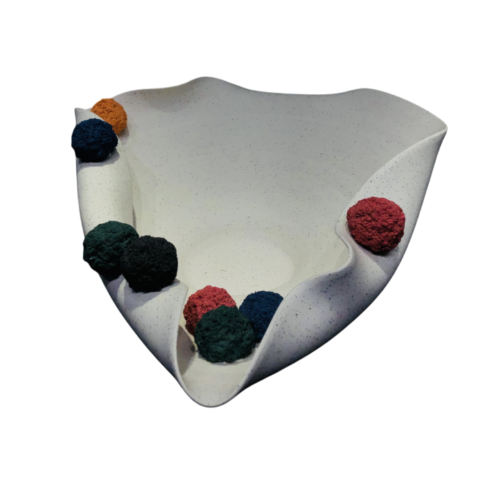 Centro Mesa Urban DKD Home Decor Blanco Multicolor 38 x 20 x 47 cm 5