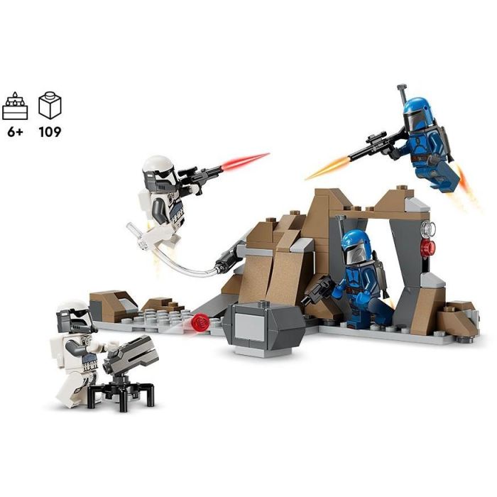 Lego Star Wars Juego de Construcción Pack de Combate: Emboscada en Mandalore™ Edad 6+ 9 Lego Star Wars Juego de Construcción Pack de Combate: Emboscada en Mandalore™ Edad 6+ 9
