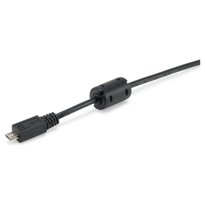 Equip Cable USB 2.0 A/M a Micro-B M, 1.8m, Negro, 128551, Doble Blindaje, Alta Calidad 1