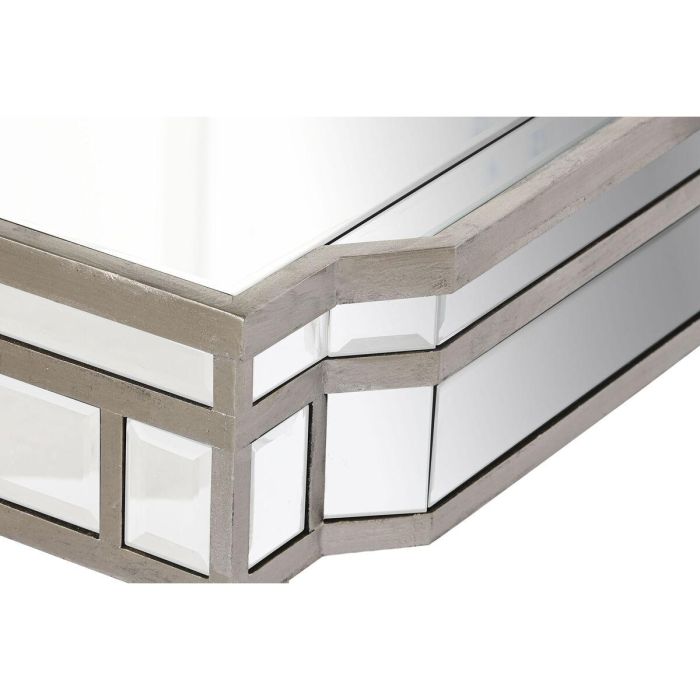 Mesa de Centro Home ESPRIT Espejo Madera MDF 108 x 61 x 44 cm 3 Mesa de Centro Home ESPRIT Espejo Madera MDF 108 x 61 x 44 cm 3