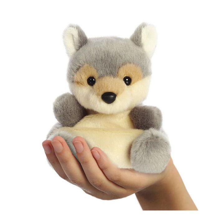 AURORA Peluche Lobo Palm Pals 13 cm - Muñeco de Peluche Suave 4 AURORA Peluche Lobo Palm Pals 13 cm - Muñeco de Peluche Suave 4
