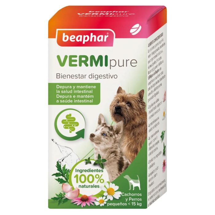 Vermipure Comp Natural Perros Peq Y Cachorros 50 Comp