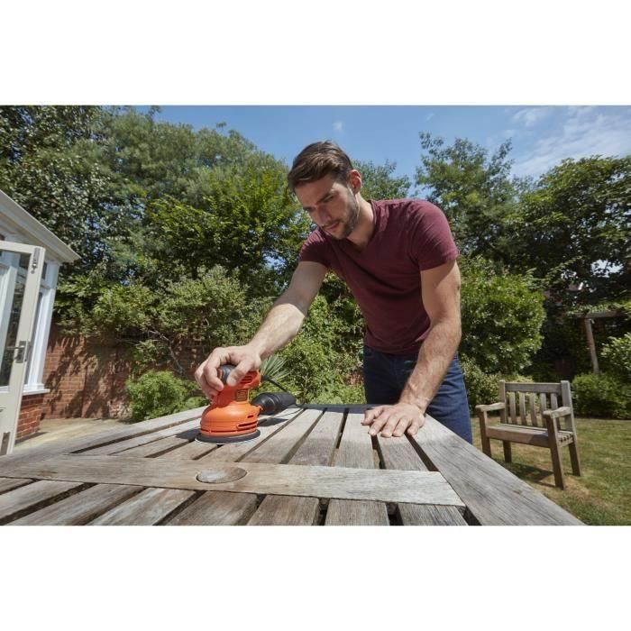 Lijadora rotórbital 230 W bew210-qs black+decker 2 Lijadora rotórbital 230 W bew210-qs black+decker 2