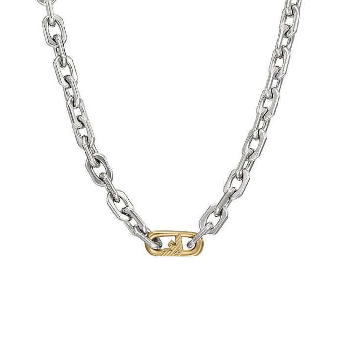Collar Hombre Emporio Armani EGS3147040 Plateado