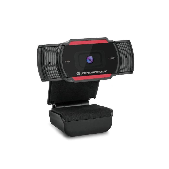 CONCEPTRONIC WEBCAM FHD AMDIS04 1080P USB FOCO FIJO 3.6MM 30 FPS ANGULO VISION 65º MICROFONO INTEGRADO CONCEPTRONIC WEBCAM FHD AMDIS04 1080P USB FOCO FIJO 3.6MM 30 FPS ANGULO VISION 65º MICROFONO INTEGRADO