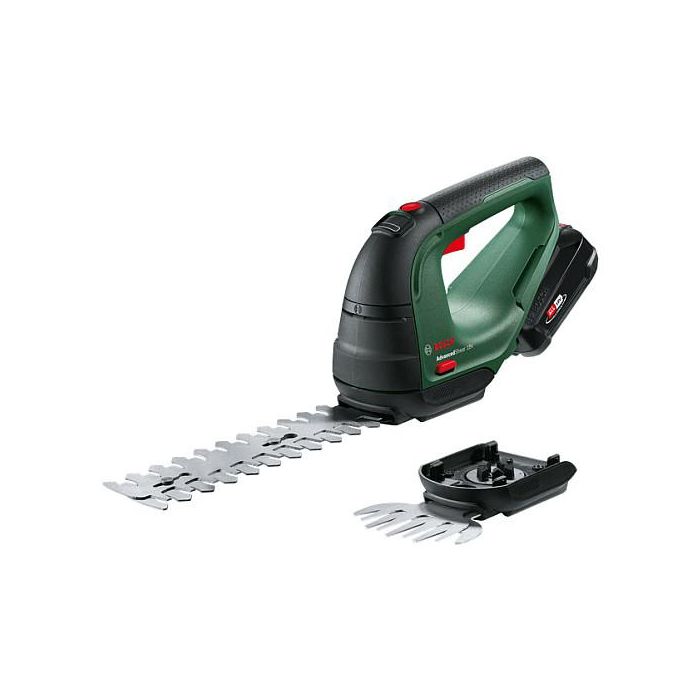 Bosch AdvancedShear 18 Recortadora de césped Cizalla para arbustos y hierba Potente y versátil con tecnología Syneon 0 Bosch AdvancedShear 18 Recortadora de césped Cizalla para arbustos y hierba Potente y versátil con tecnología Syneon 0