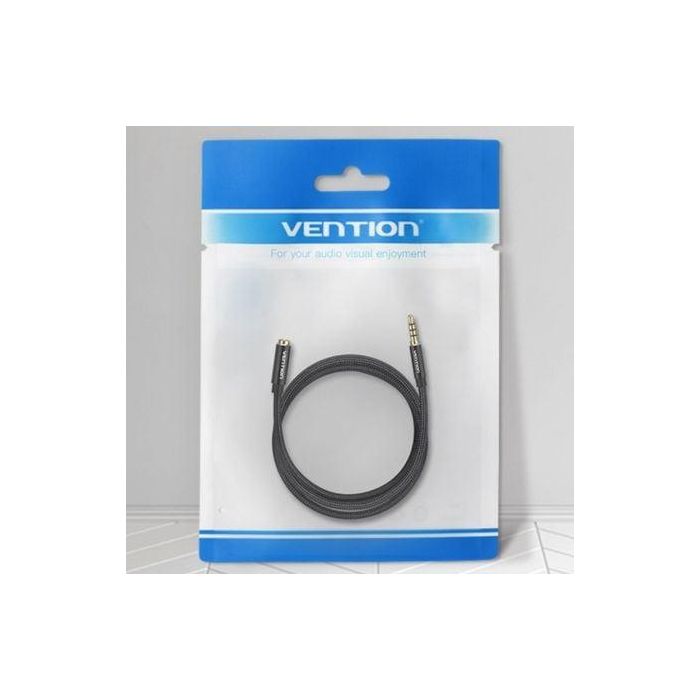 Vention BHCBG Cable de Audio Estéreo Extensión Jack 3.5mm Macho a Hembra 1.5m Negro 2 Vention BHCBG Cable de Audio Estéreo Extensión Jack 3.5mm Macho a Hembra 1.5m Negro 2