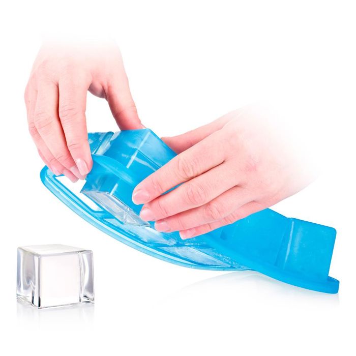 Tescoma Molde Cubitos Hielo de Silicona Mydrink Cubos XXL, Bandeja para Hielo, Apto para Lavavajillas 3 Tescoma Molde Cubitos Hielo de Silicona Mydrink Cubos XXL, Bandeja para Hielo, Apto para Lavavajillas 3