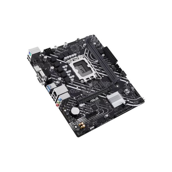 Placa Asus Prime H610M-D,Intel,1700,H610,2Ddr5,96Gb,Vga+Hdmi,4Sata3,1M.2,2Usb2.0,2Usb3.2,Usb-C,1Gblan,Matx 1