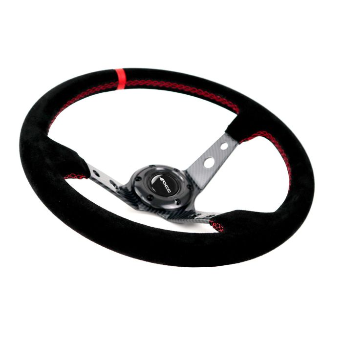 Volante Racing OCC Motorsport Negro Negro/Rojo Rojo/Negro Ø 35 cm 3 Volante Racing OCC Motorsport Negro Negro/Rojo Rojo/Negro Ø 35 cm 3