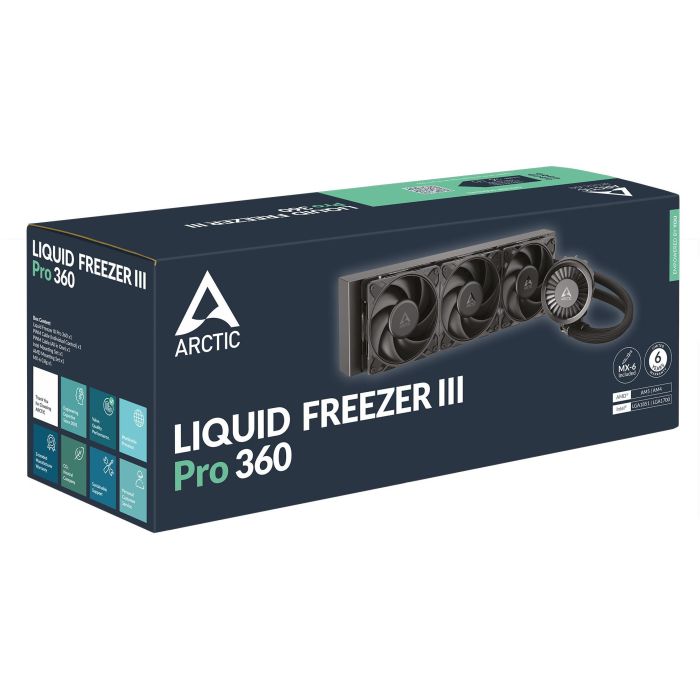 K Cooler Wasserkühlung Arctic Liquid Freezer III Pro 360 Black 5