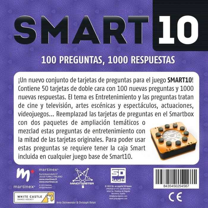 Expansion Entretenimiento Juego Smart 10 español 1 Expansion Entretenimiento Juego Smart 10 español 1