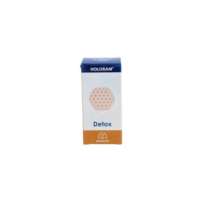 Holoram Detox 60 Cápsulas Complemento Alimenticio para Desintoxicación y Drenaje con Aminoácidos, Cúrcuma y Vitaminas