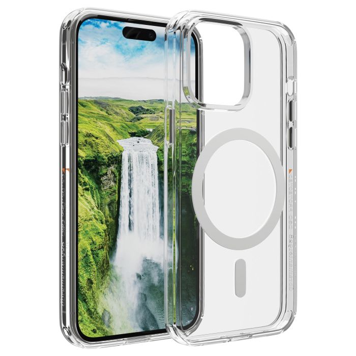 dbramante1928 Funda Iceland Ultra con MagSafe para iPhone 15 Pro Max - Transparente - Compatible con MagSafe - Material D3O - Resistente a Polvo y Rayones 1