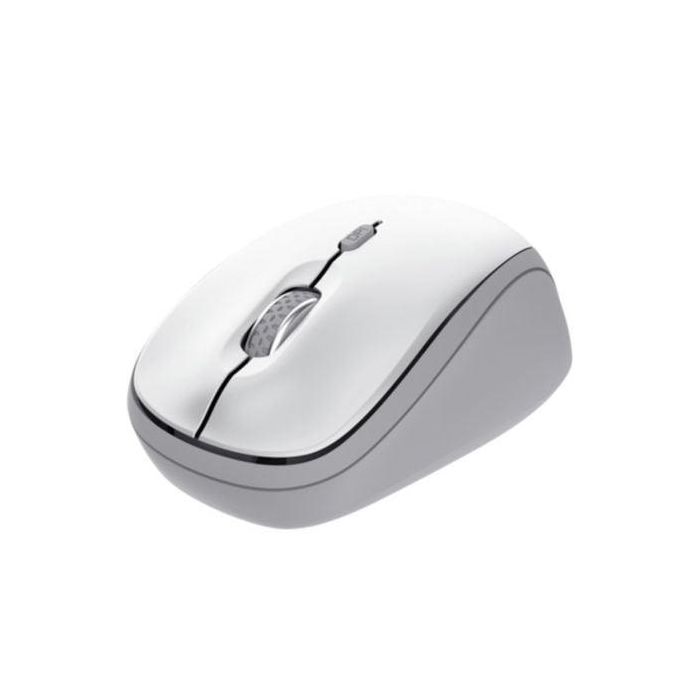 Ratón Mini Inalámbrico Trust Yvi+ Multidispositivo/ Hasta 1600 DPI/ Blanco Ratón Mini Inalámbrico Trust Yvi+ Multidispositivo/ Hasta 1600 DPI/ Blanco