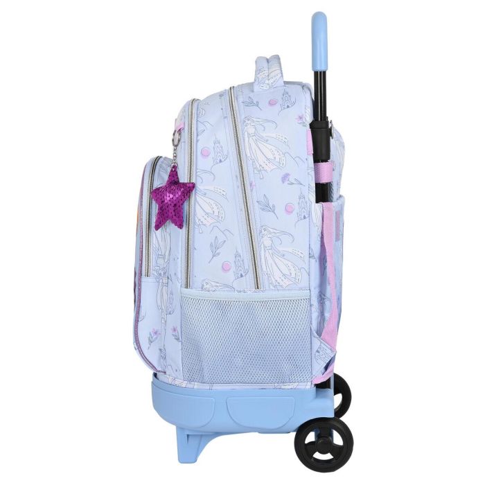 Mochila Escolar con Ruedas Frozen Believe Lila 33 X 45 X 22 cm 1 Mochila Escolar con Ruedas Frozen Believe Lila 33 X 45 X 22 cm 1