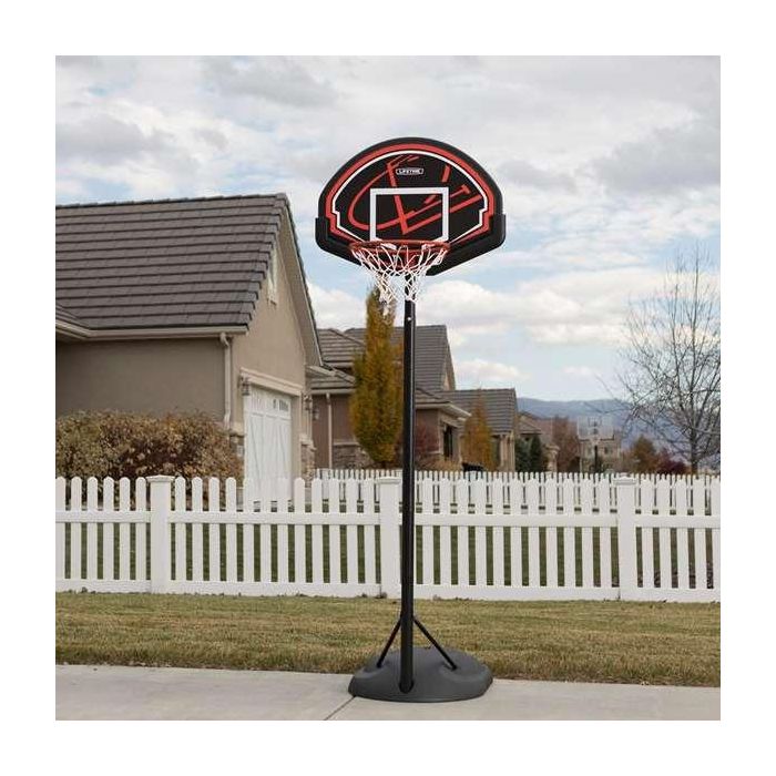 Canasta baloncesto polietileno lifetime portátil ajustable con tablero de altura 165-222 cm 3 Canasta baloncesto polietileno lifetime portátil ajustable con tablero de altura 165-222 cm 3