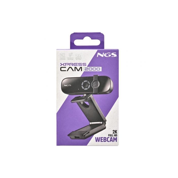 Webcam NGS XpressCam 2000/ 2560 x 1440 2K 3 Webcam NGS XpressCam 2000/ 2560 x 1440 2K 3