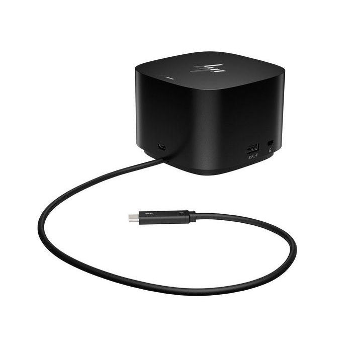 HP Thunderbolt Dock 280W G4, con Cable Combinado, Thunderbolt 4, soporta hasta 4 monitores 4K 15