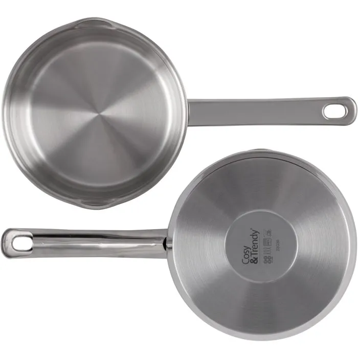 Cosy & Trendy COS5401110050599 Cacerola con 2 vertedores Ø16 cm, apta para inducción y todo tipo de cocinas 1