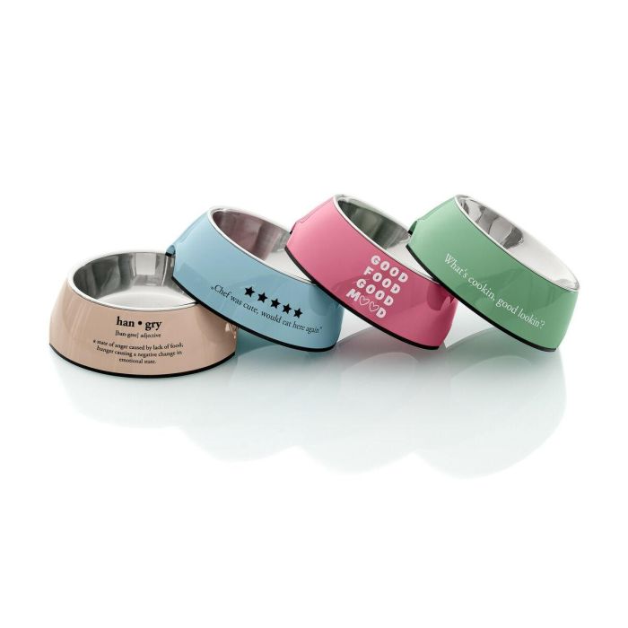 Comedero para Perro Hunter Chester Rosa 160 ml 3