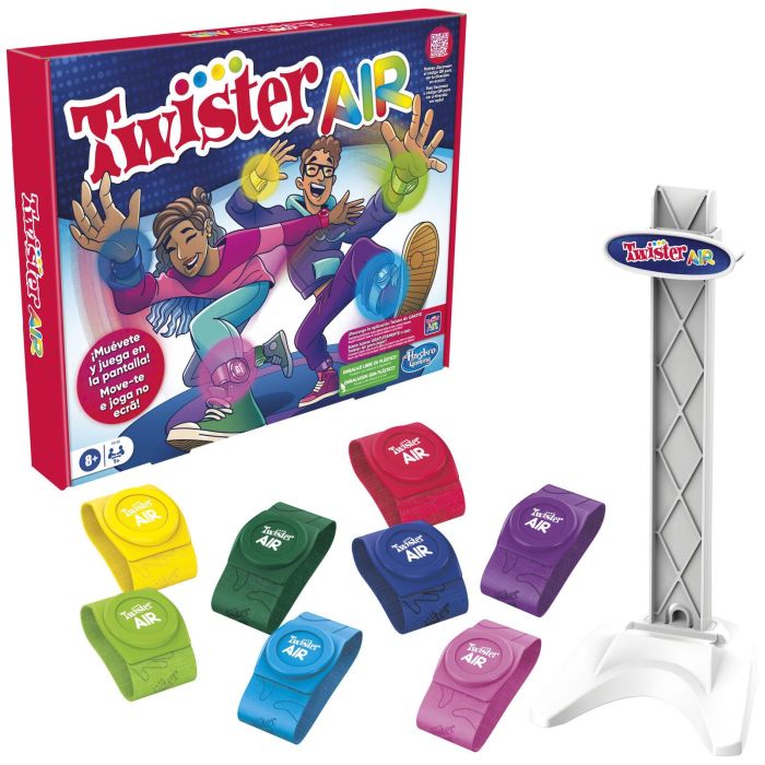 Hasbro Twister Air Juego con Aplicación de Realidad Aumentada para Niños y Adultos 1 Hasbro Twister Air Juego con Aplicación de Realidad Aumentada para Niños y Adultos 1
