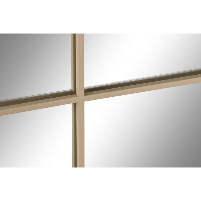 Espejo de pared Home ESPRIT Beige Ventana Scandi 90 x 2 x 90 cm 2 Espejo de pared Home ESPRIT Beige Ventana Scandi 90 x 2 x 90 cm 2