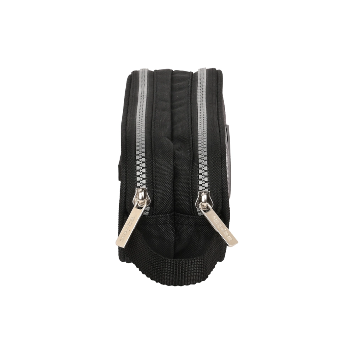 Estuche Escolar Safta Stone Negro 21 x 8 x 6 cm 2