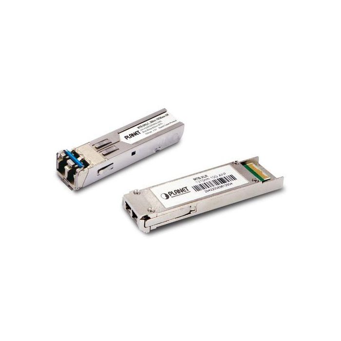 Planet SFP+ Módulo de Fibra Óptica 10G para Redes Ethernet, 2 km, 1310 nm, Conector LC/UPC, Estándar IEEE 802.3ae