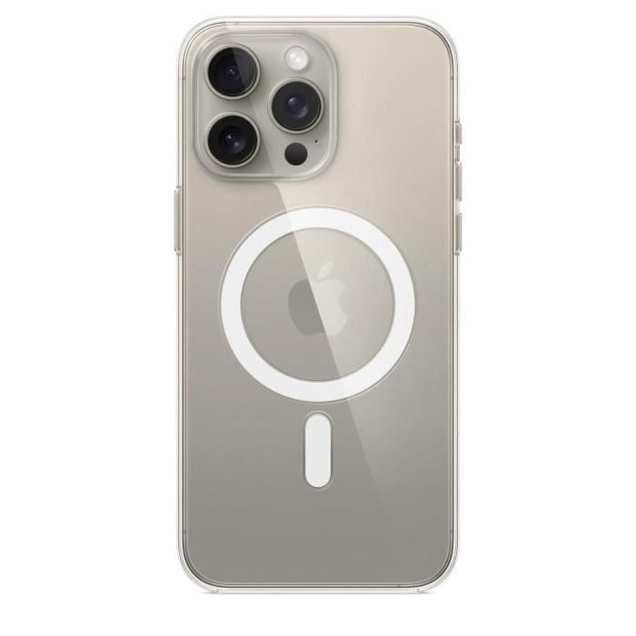 Funda transparente APPLE iPhone 15 Pro Max con MagSafe 1 Funda transparente APPLE iPhone 15 Pro Max con MagSafe 1