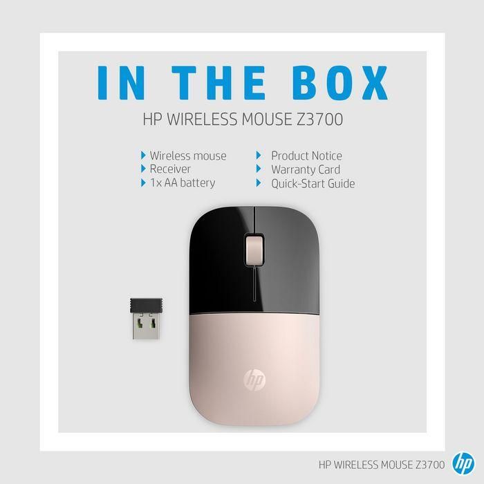 HP Ratón Inalámbrico Azul Z3700 15