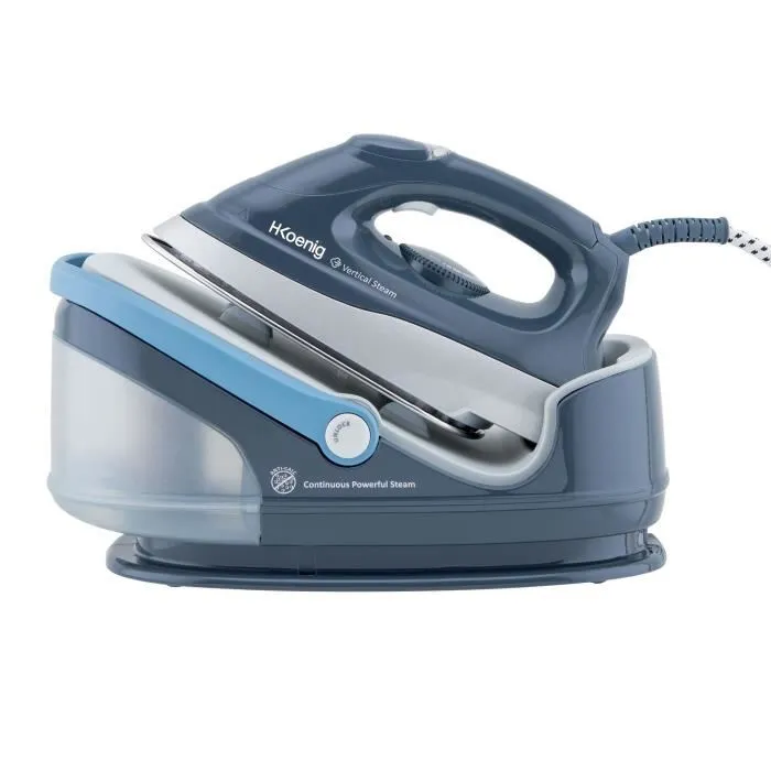 Hkoenig Generador de Vapor V5I 2400W 6 Bar 100g/min Autonomía Ilimitada 1.7L Tanque Vapor Vertical Suela Cerámica 0 Hkoenig Generador de Vapor V5I 2400W 6 Bar 100g/min Autonomía Ilimitada 1.7L Tanque Vapor Vertical Suela Cerámica 0