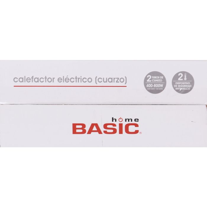 Calefactor Eléctrico Basic Home 400-800W (4 Unidades) 4 Calefactor Eléctrico Basic Home 400-800W (4 Unidades) 4
