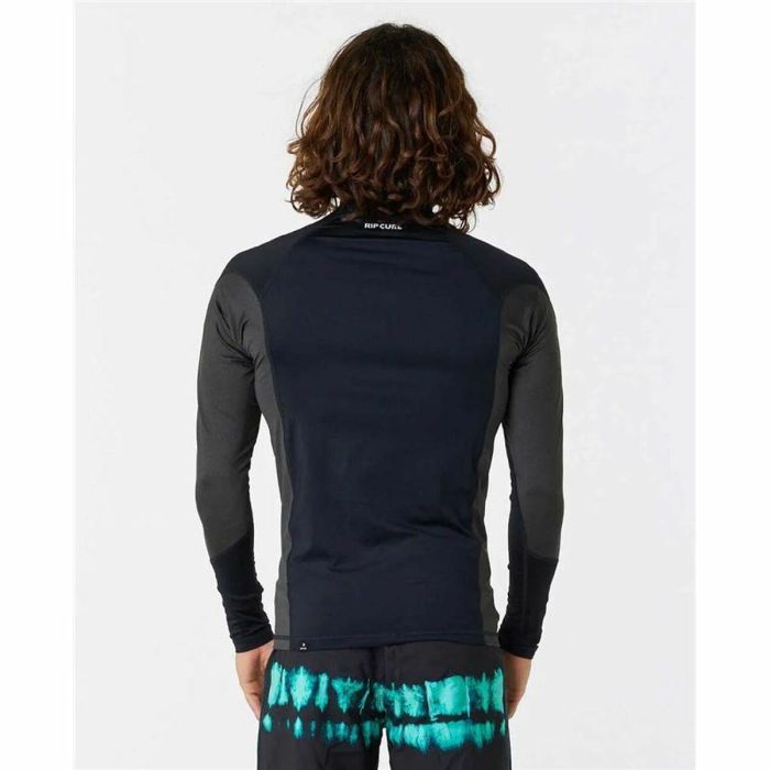 Camiseta de Baño Rip Curl Waves pf Negro Camiseta de Baño Rip Curl Waves pf Negro