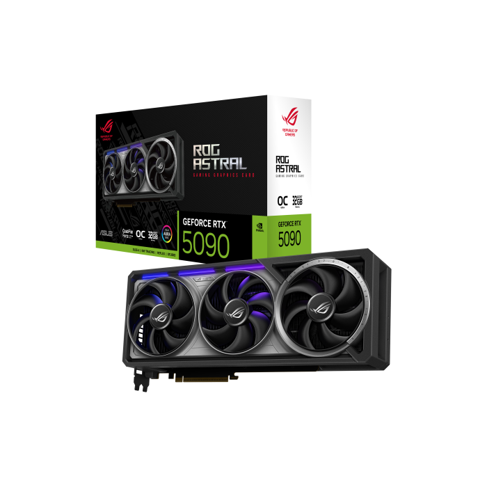 ASUS ROG Astral - -RTX5090-O32G-GAMING NVIDIA GeForce RTX 5090 32 GB GDDR7 14 ASUS ROG Astral - -RTX5090-O32G-GAMING NVIDIA GeForce RTX 5090 32 GB GDDR7 14
