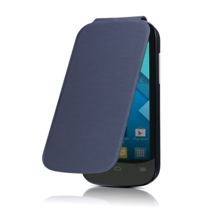 Alcatel F-GCGB27B0A10C1-A1 funda para teléfono móvil Libro Negro, Azul Alcatel F-GCGB27B0A10C1-A1 funda para teléfono móvil Libro Negro, Azul