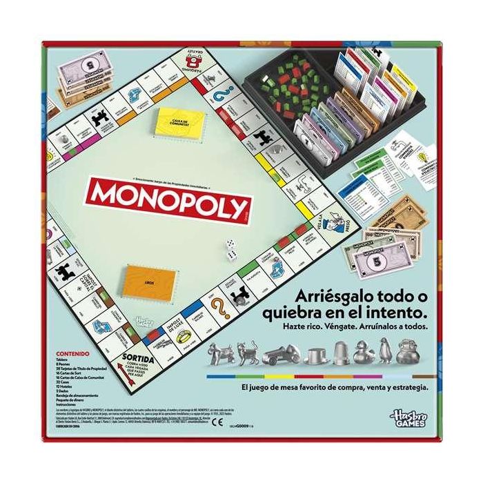 Monopoly Classic Refresh Barcelona G0009B Hasbro 4 Monopoly Classic Refresh Barcelona G0009B Hasbro 4