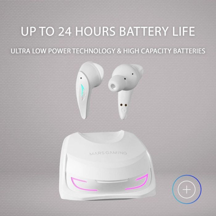 Mars Gaming Auriculares Inalámbricos MHIULTRAW Bluetooth 5.3, Cancelación de Ruido ANC+ENC+PASIVA, Sonido Neographene, 24h Batería, Carga Inalámbrica, RGB Flow, IPX4 8 Mars Gaming Auriculares Inalámbricos MHIULTRAW Bluetooth 5.3, Cancelación de Ruido ANC+ENC+PASIVA, Sonido Neographene, 24h Batería, Carga Inalámbrica, RGB Flow, IPX4 8