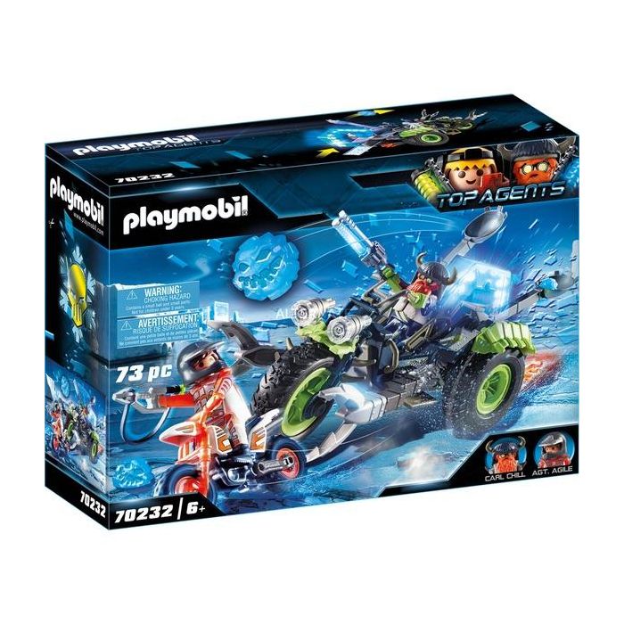 Playmobil Espias Rebeldes Del Artico Triciclo con Figuras, Luces y Sonido 1 Playmobil Espias Rebeldes Del Artico Triciclo con Figuras, Luces y Sonido 1