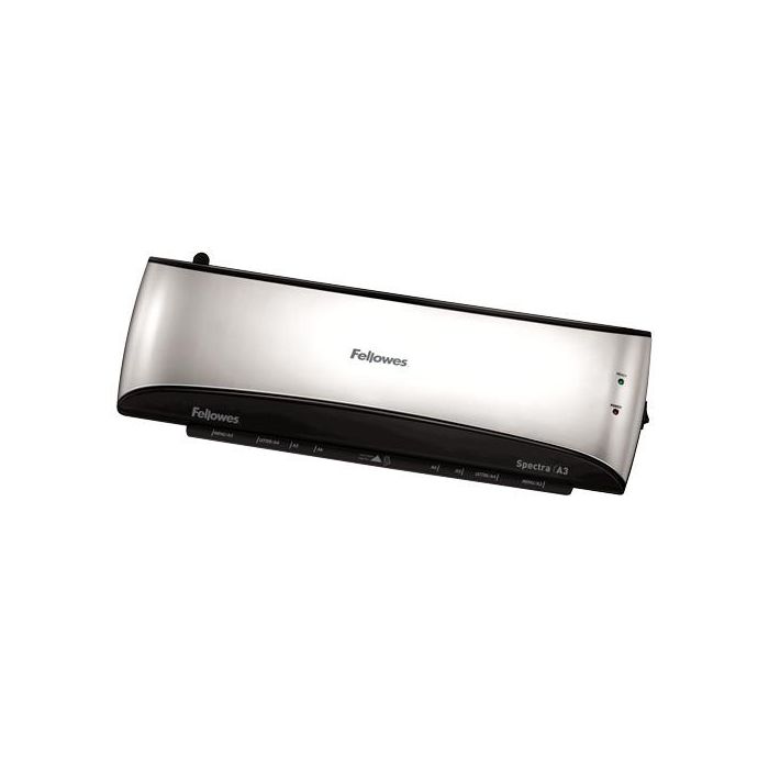 Plastificadora Fellowes Spectra A3/ hasta A3 y 125 Micras/ Gris y Negra 1